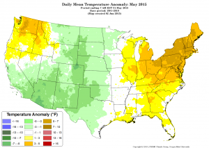 U.S. Climate Report: May 2015 | The How Do Gardener